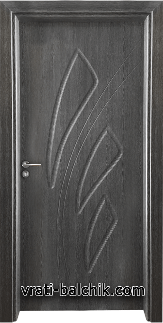 Интериорна врата Гама 202p, цвят Сив кестен